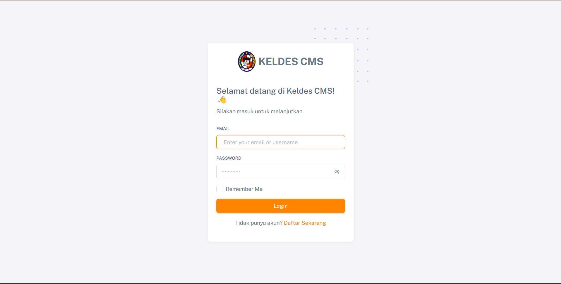 Halaman Login