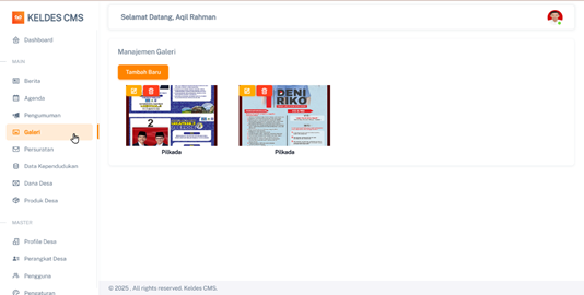 Halaman Galeri